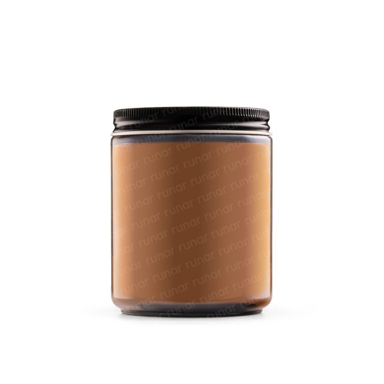 Świeca zapachowa basic 180ml black - 10szt