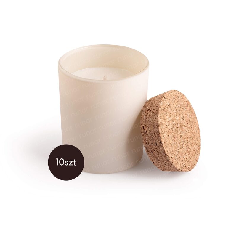Świeca zapachowa classic 220ml cream mat - 10szt