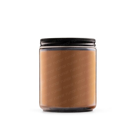 Świeca zapachowa basic 180ml black - 10szt